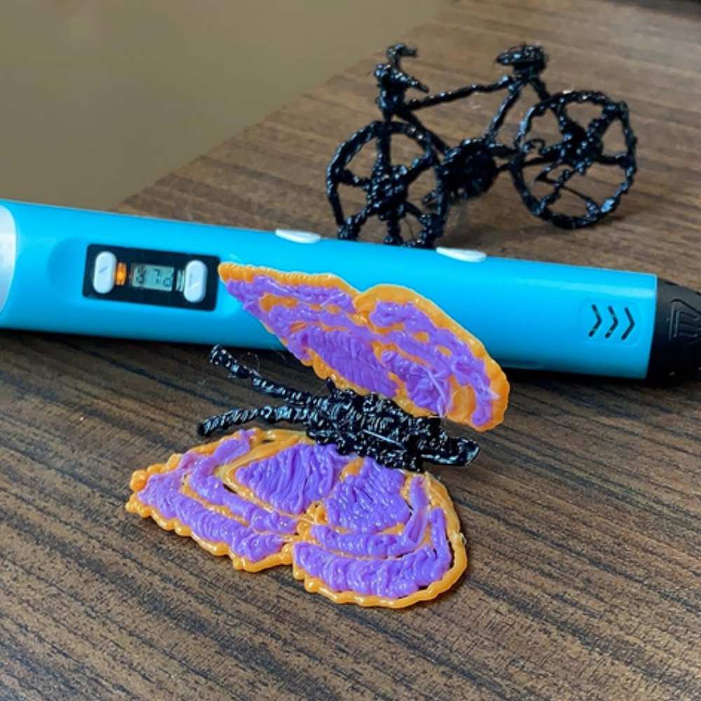 🌈 3D Printing Pen with Display